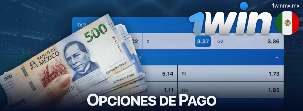 Opción de pago en efectivo en 1win