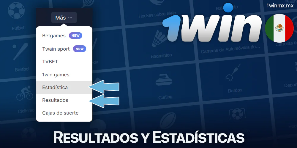 Estadísticas deportivas en 1win