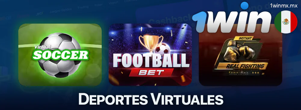 Apostar en deportes virtuales en 1win