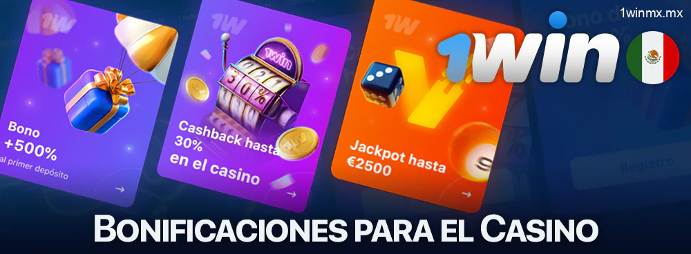 Bonos de casino en 1win