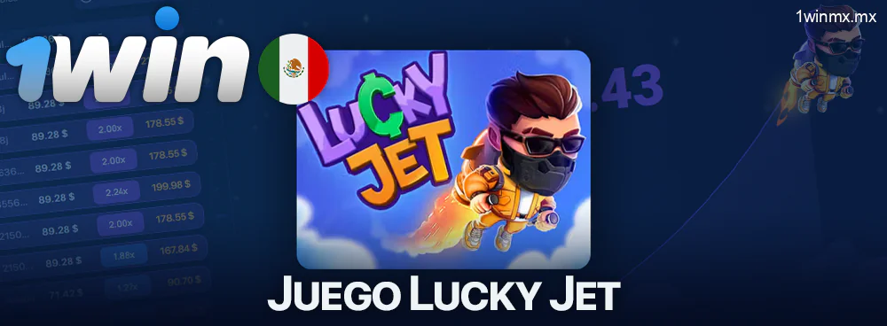 Juego Lucky Jet en 1win Casino