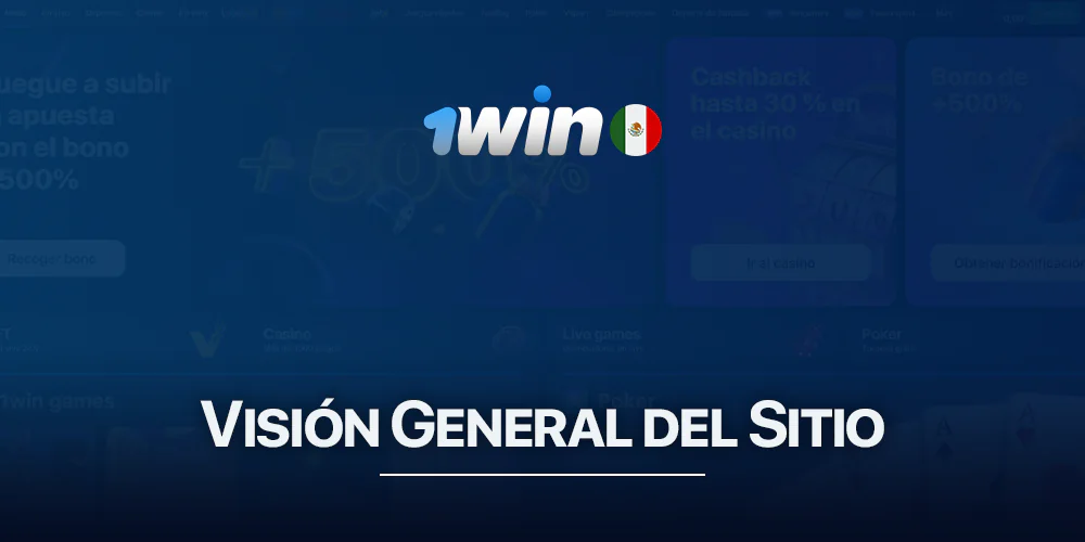 Vista previa de un vídeo sobre el sitio web 1win