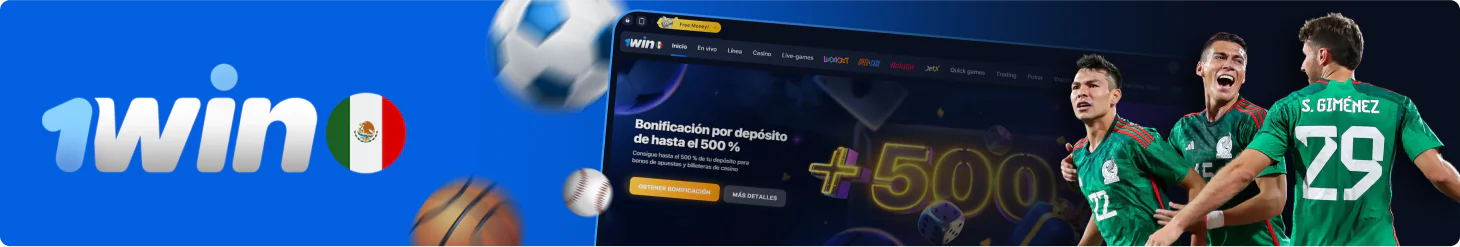 1win casino y sitio web de apuestas disponible en México